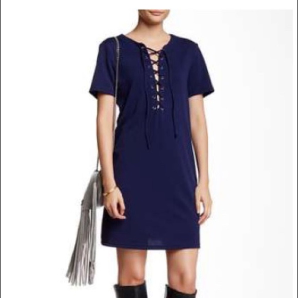 Romeo & Juliet Tie Front Mini Dress